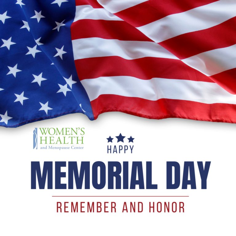 Happy Memorial Day from Women’s Health and Menopause Center