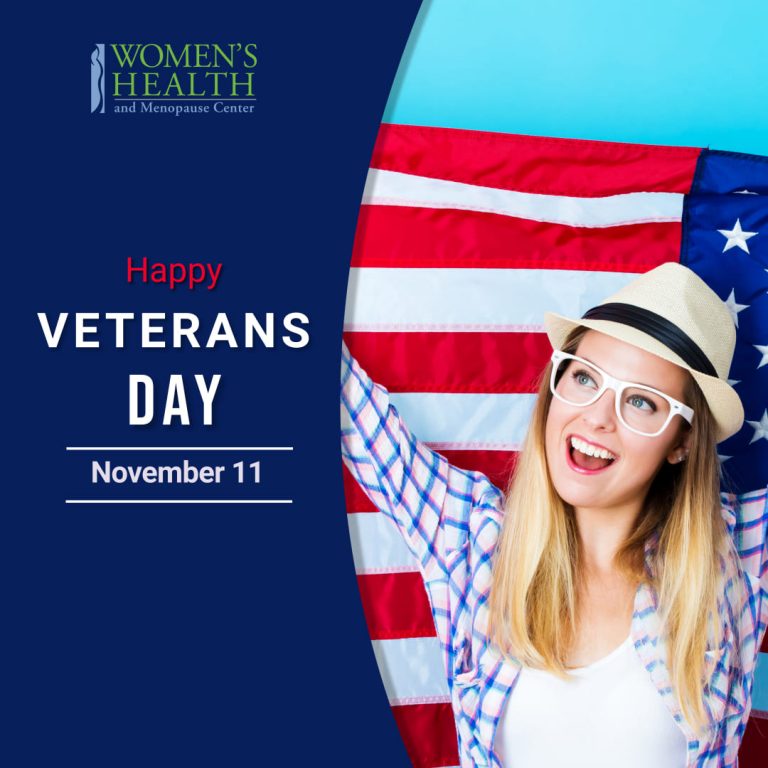 Women’s Health and Menopause Center Wishes You a Happy Veterans Day