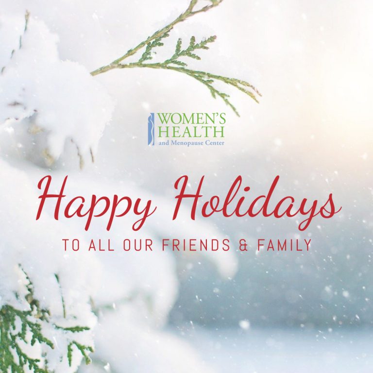 Women’s Health and Menopause Center Wishes You a Merry Christmas